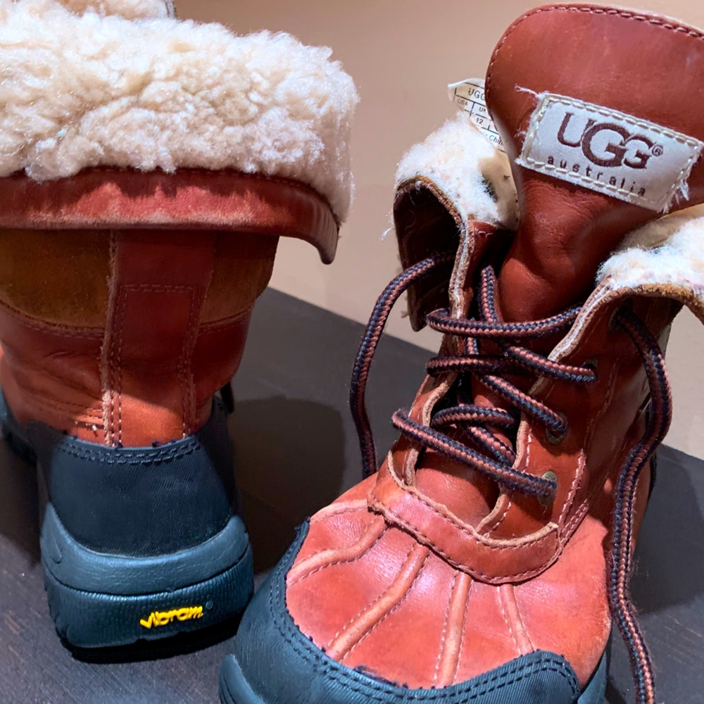 Kids Ugg Leather Boots